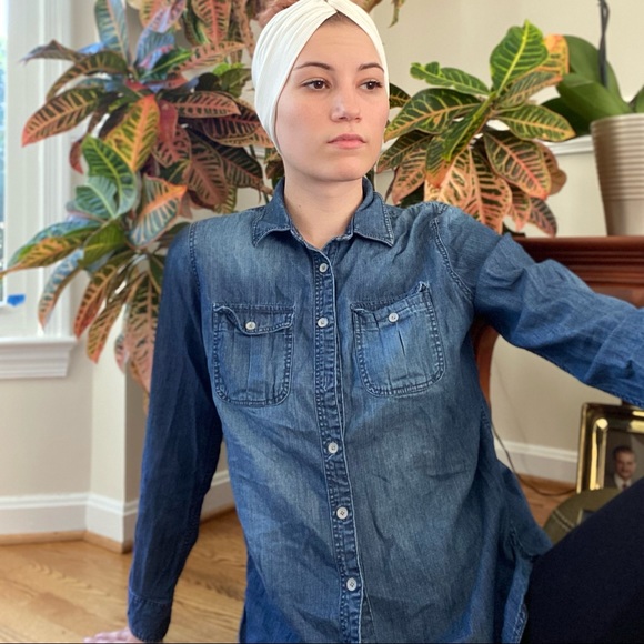 Denim Button-up - Picture 2 of 10
